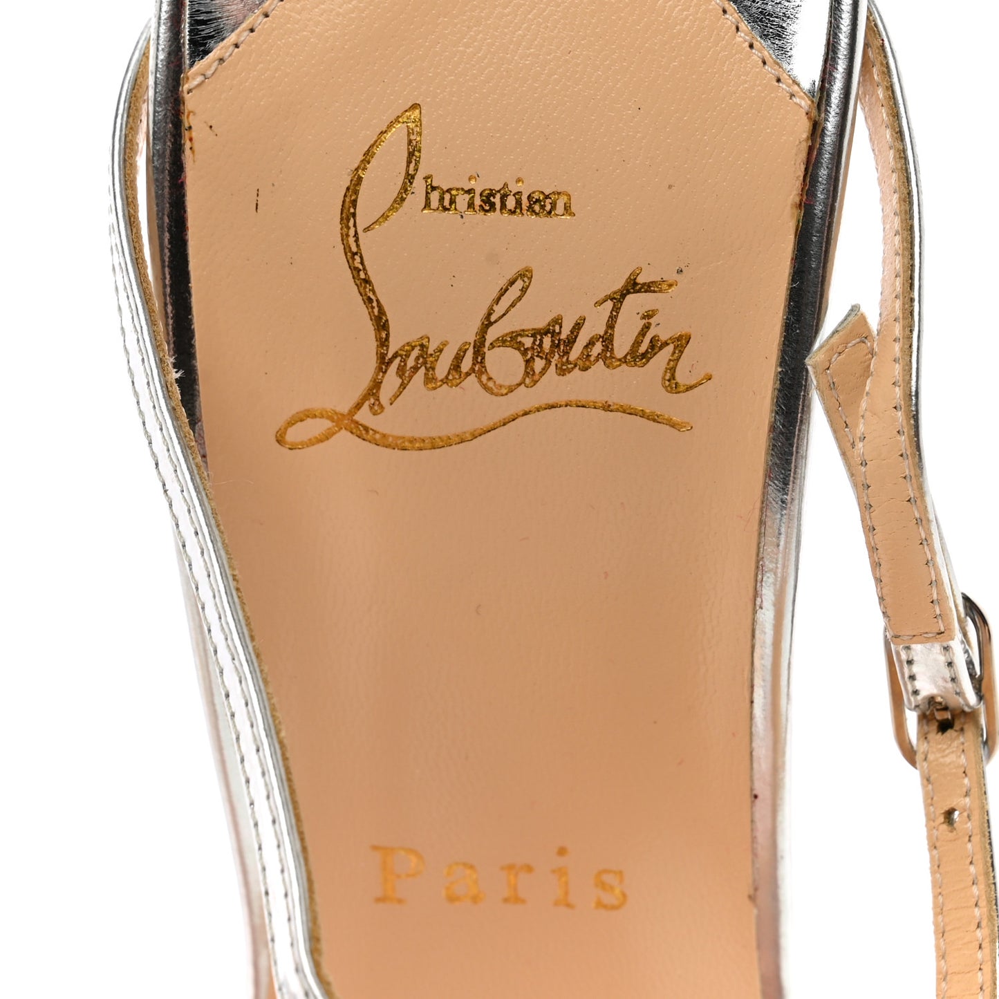 Specchi Lady Max Spike T-Strap 100 Sandals 39 Argento
