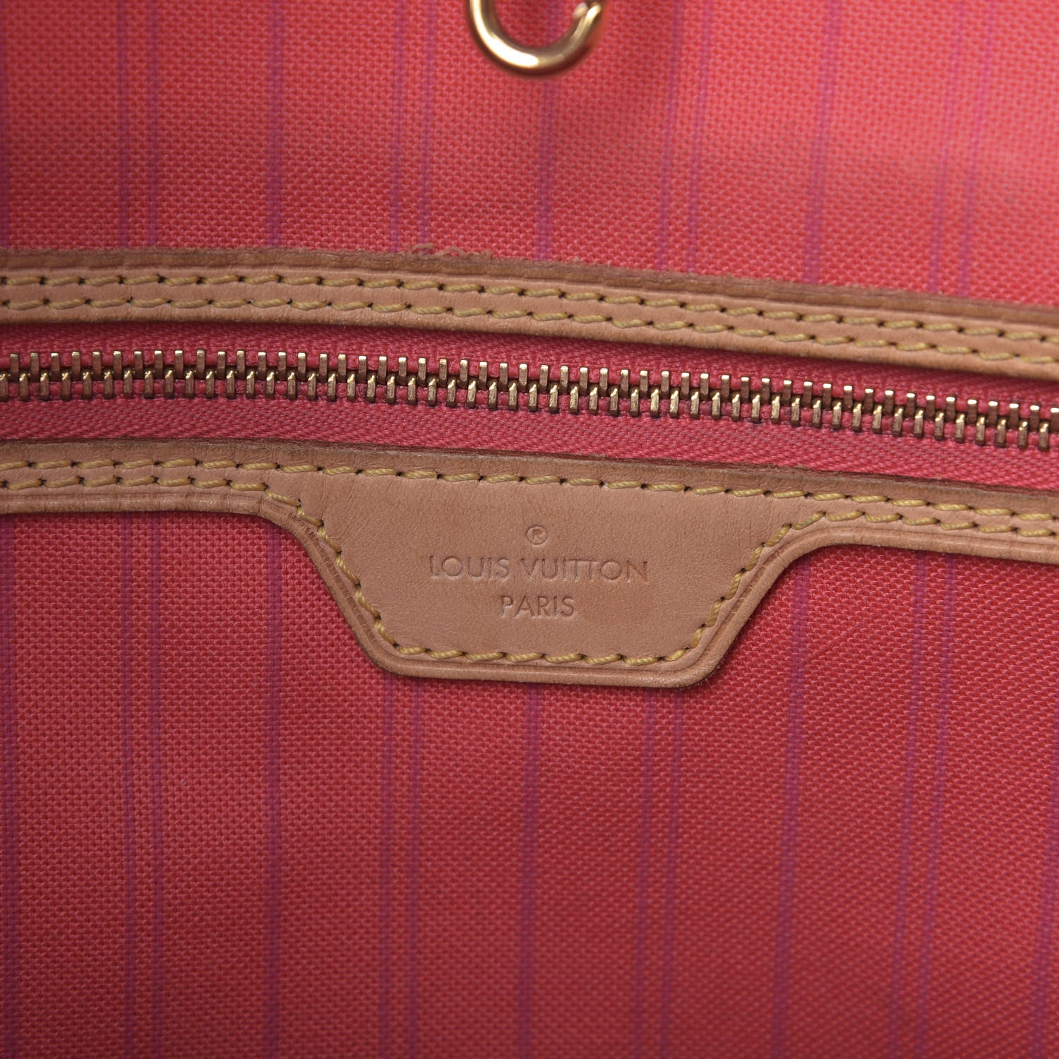 Louis Vuitton Damier Azur Delightful MM Pink 7 of 10