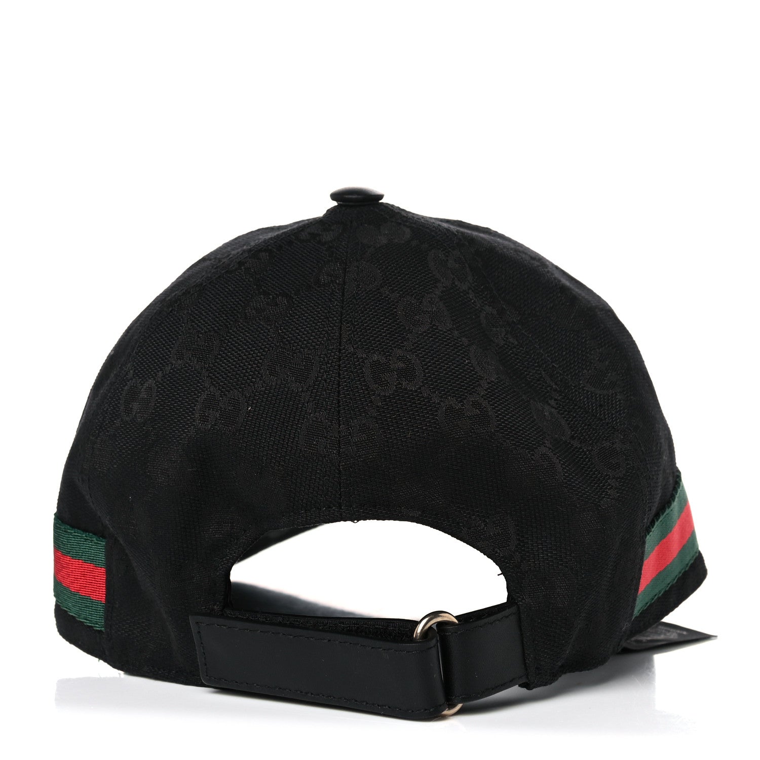 Gucci Monogram Web Baseball Hat M Black 3 of 7