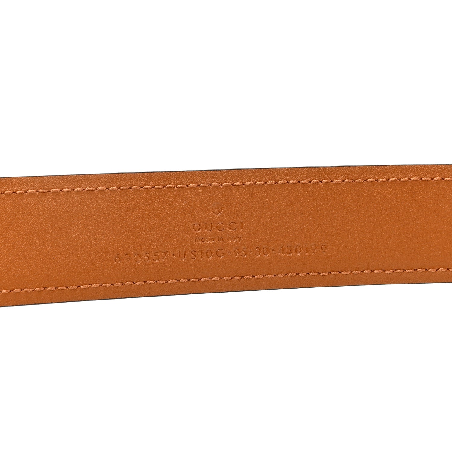 Gucci Ciny Lux Calfskin Blondie 30mm Belt 95 38 Blondie Cognac 3 of 4