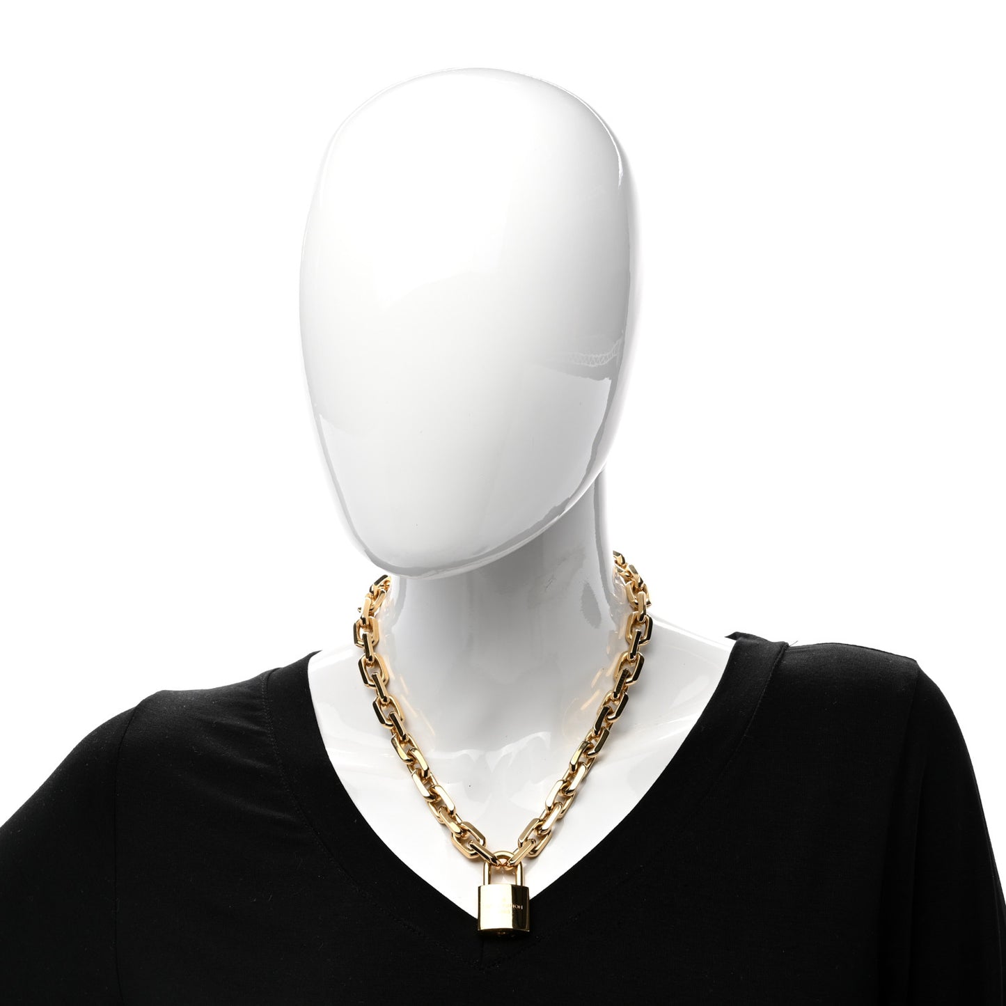 LV Edge Necklace Cadenas Gold