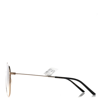 Gucci Aviator Sunglasses GG0440S Gold 3 of 8