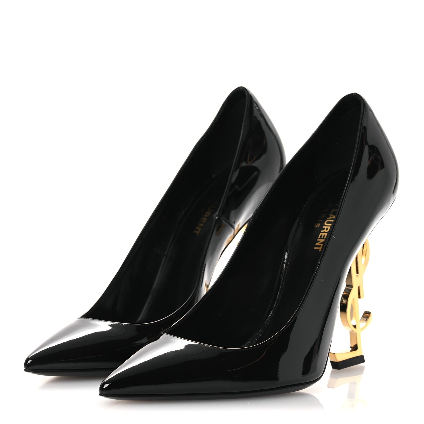 Patent Opyum 110 Pumps 39 Black Gold