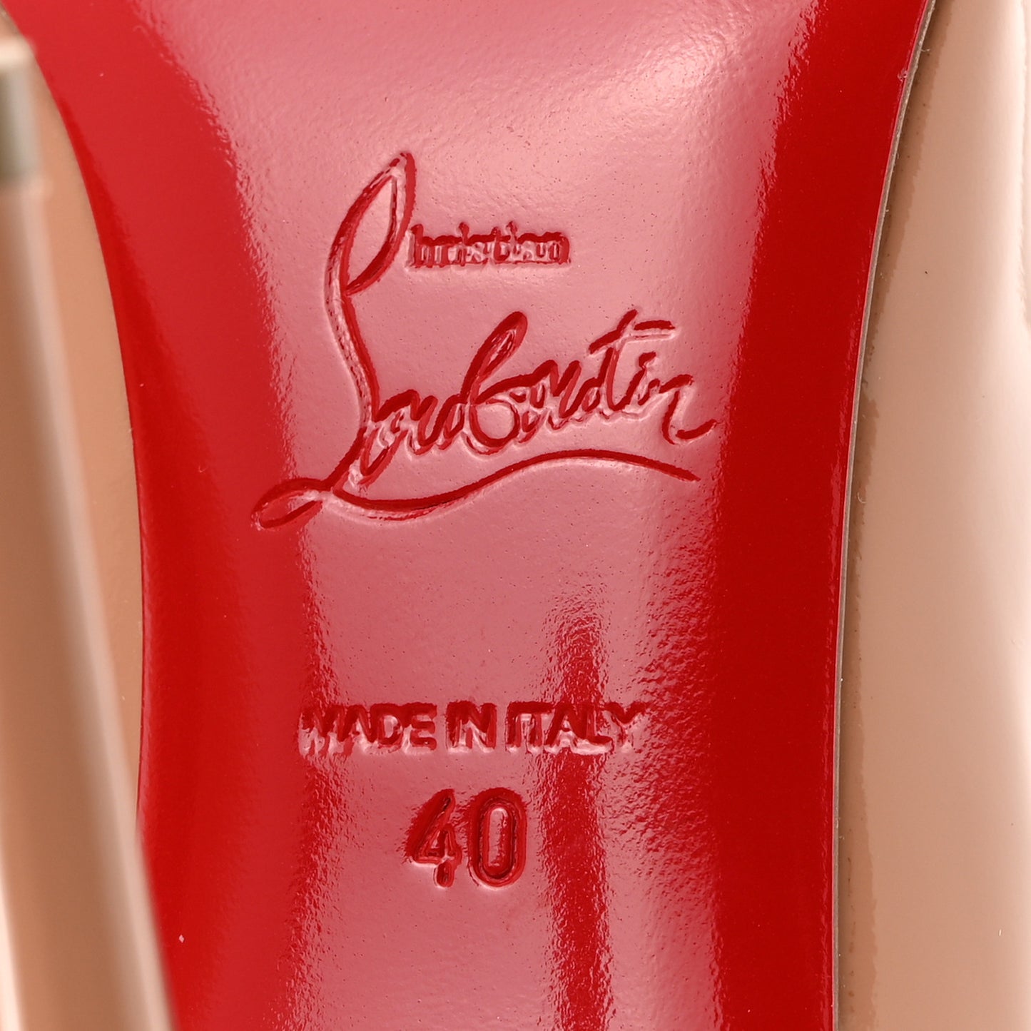 Patent Hot Chick 100 Pumps 40 Nude