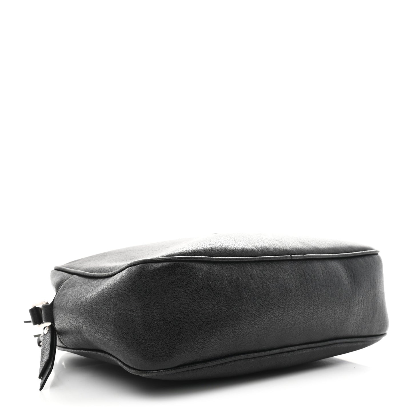 Lambskin Monogram Embossed Small Lou Camera Bag Black