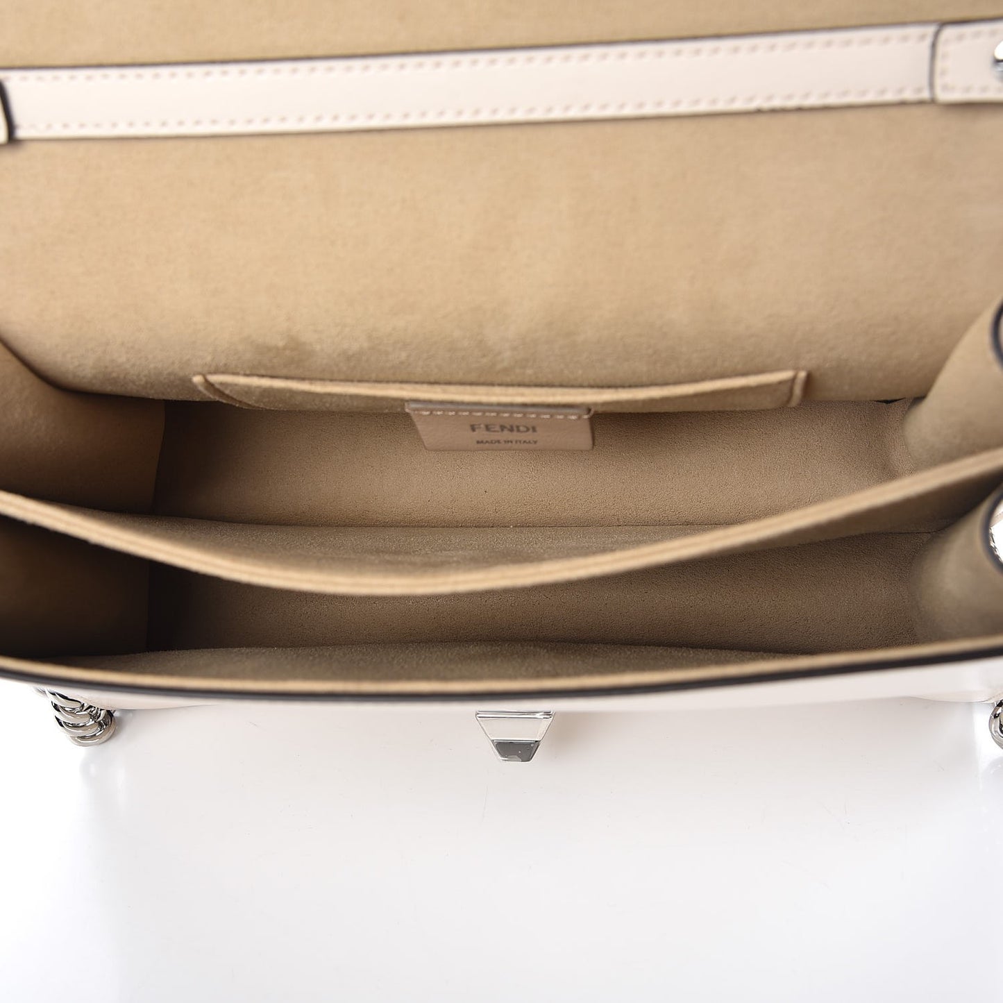 Vitello Elaphe Lace Up Bow Kan I Shoulder Bag Camelia Bois de Rose