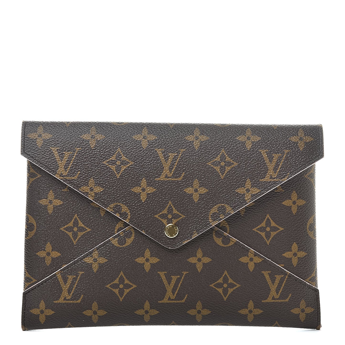 Monogram Large Kirigami Pochette Insert Rose Ballerine