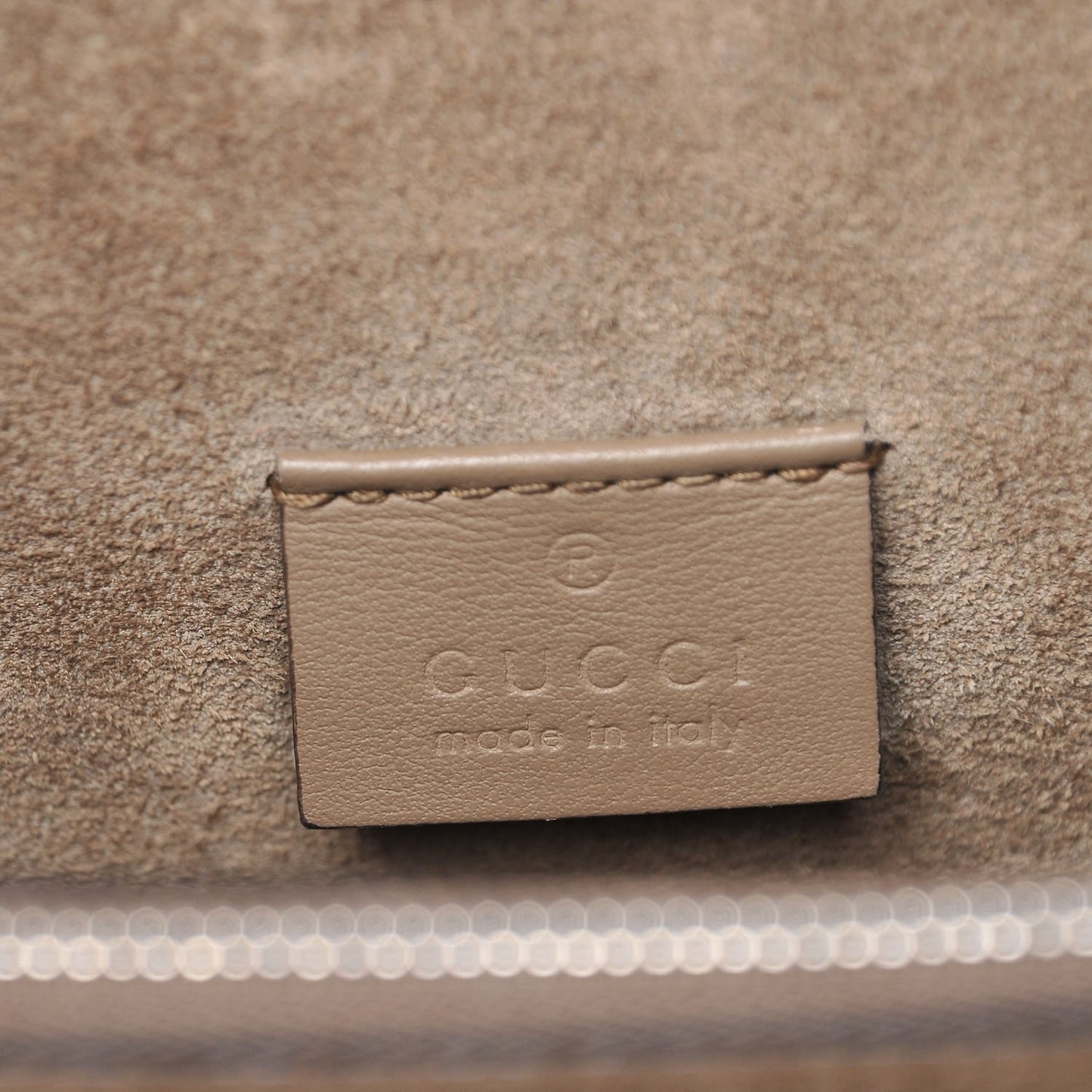 GG Supreme Monogram Small Dionysus Shoulder Bag Taupe