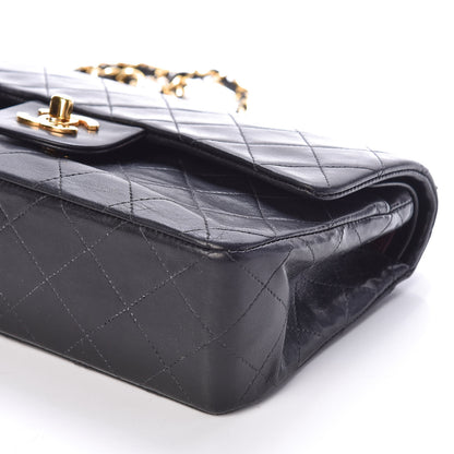 Chanel Lambskin Quilted Small Double Flap Black 7 of 11