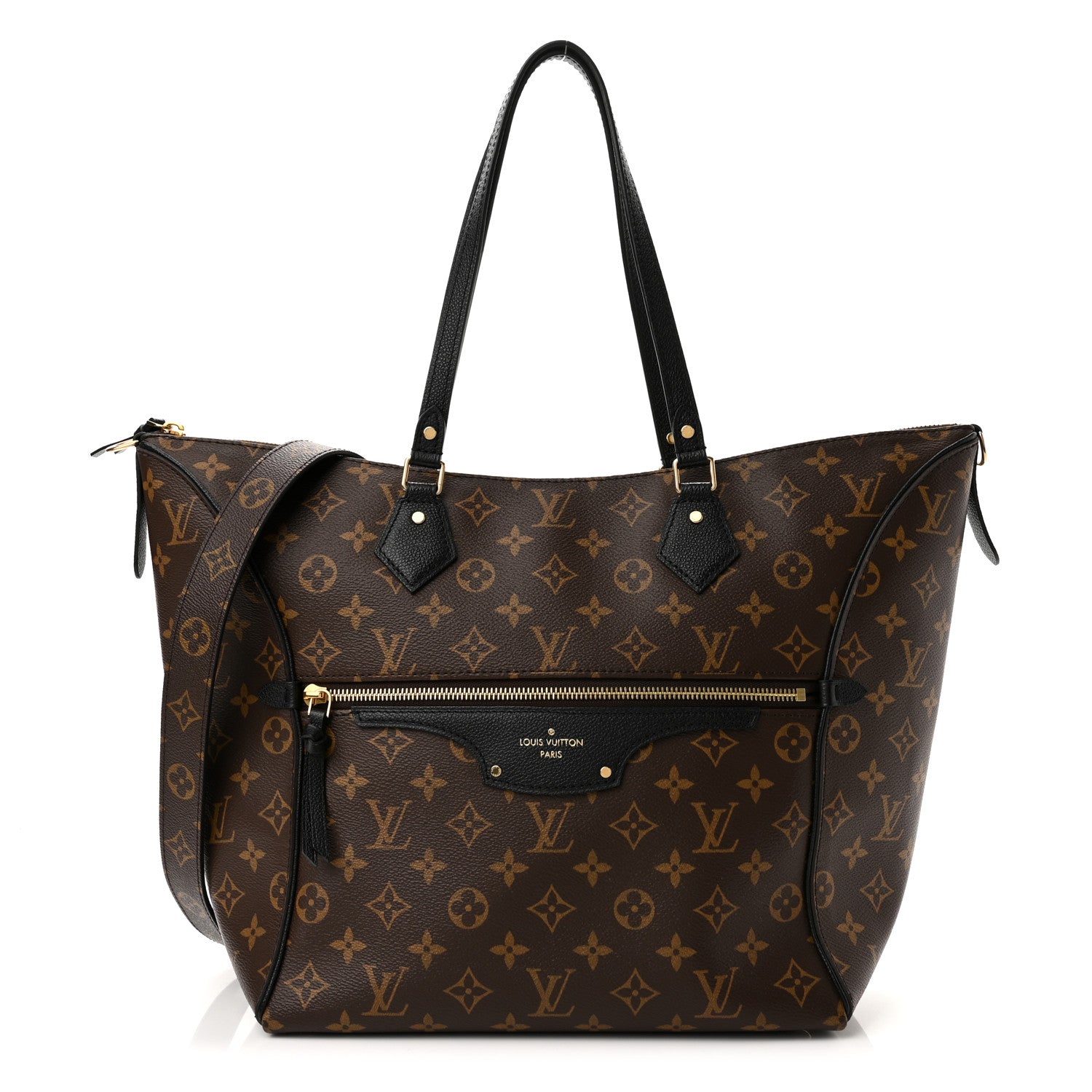 Louis Vuitton Monogram Tournelle MM Black 1 of 10