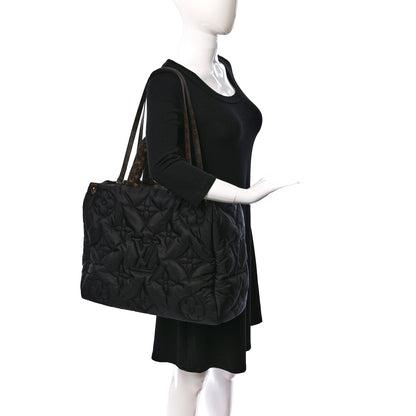 Louis Vuitton Econyl Monogram Pillow Giant Onthego GM Black 2 of 8