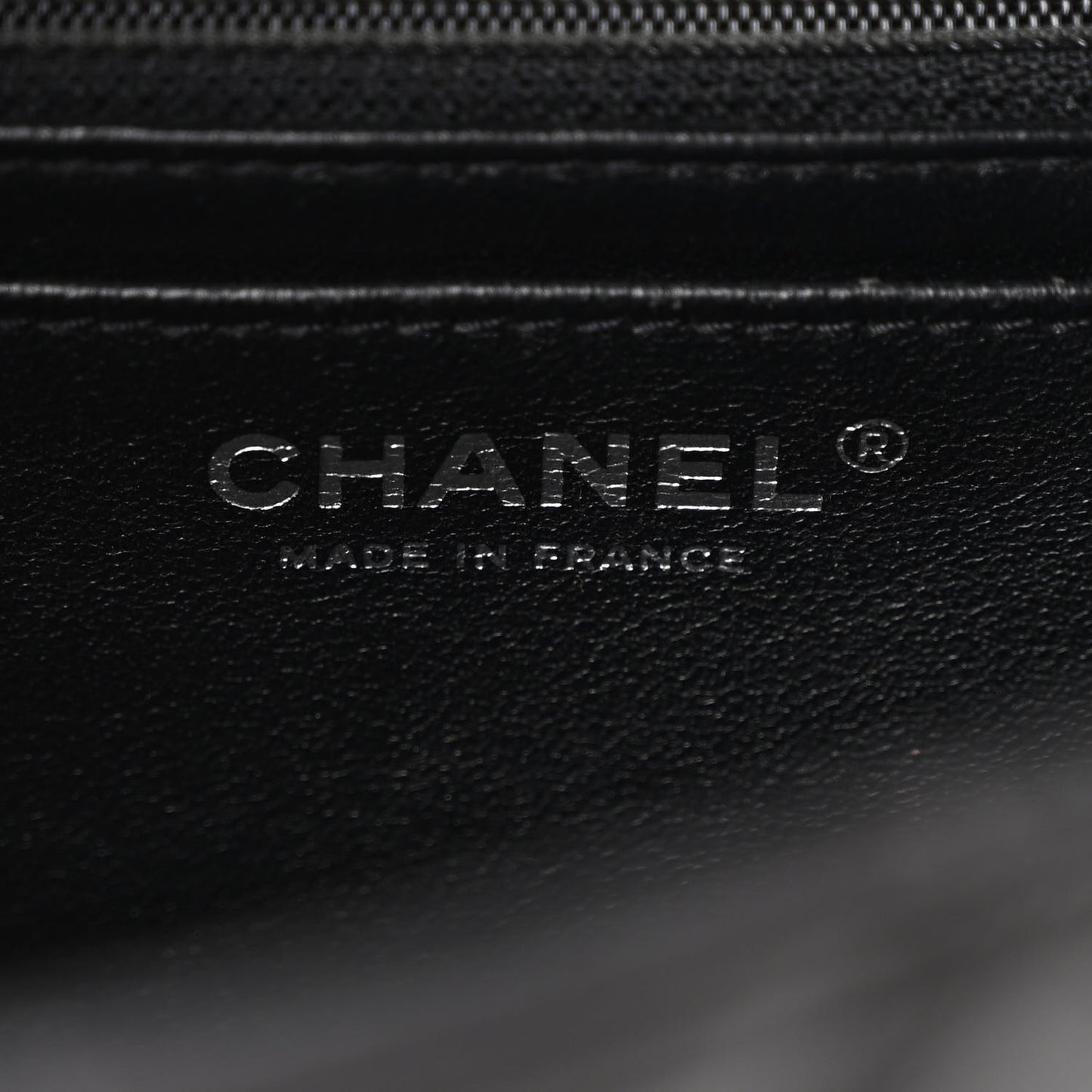 Lambskin Quilted Elementary Chic Flap Black