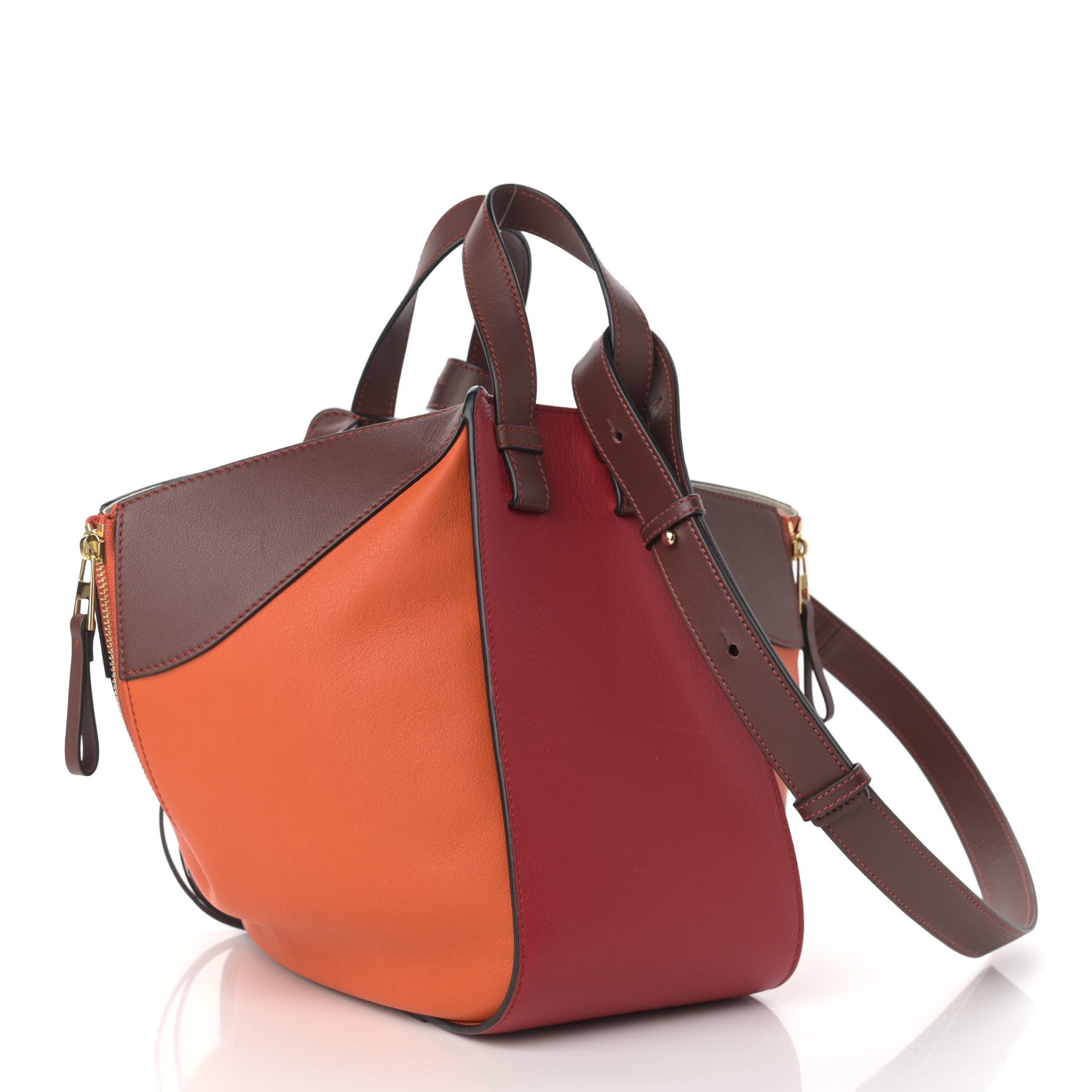 Loewe Calfskin Small Hammock Shoulder Bag Ginger Red 3 of 11