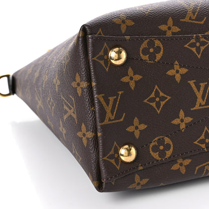 Louis Vuitton Monogram V Tote MM Bordeaux 7 of 8