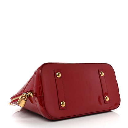 Louis Vuitton Vernis Alma PM Pomme D'Amour 3 of 10