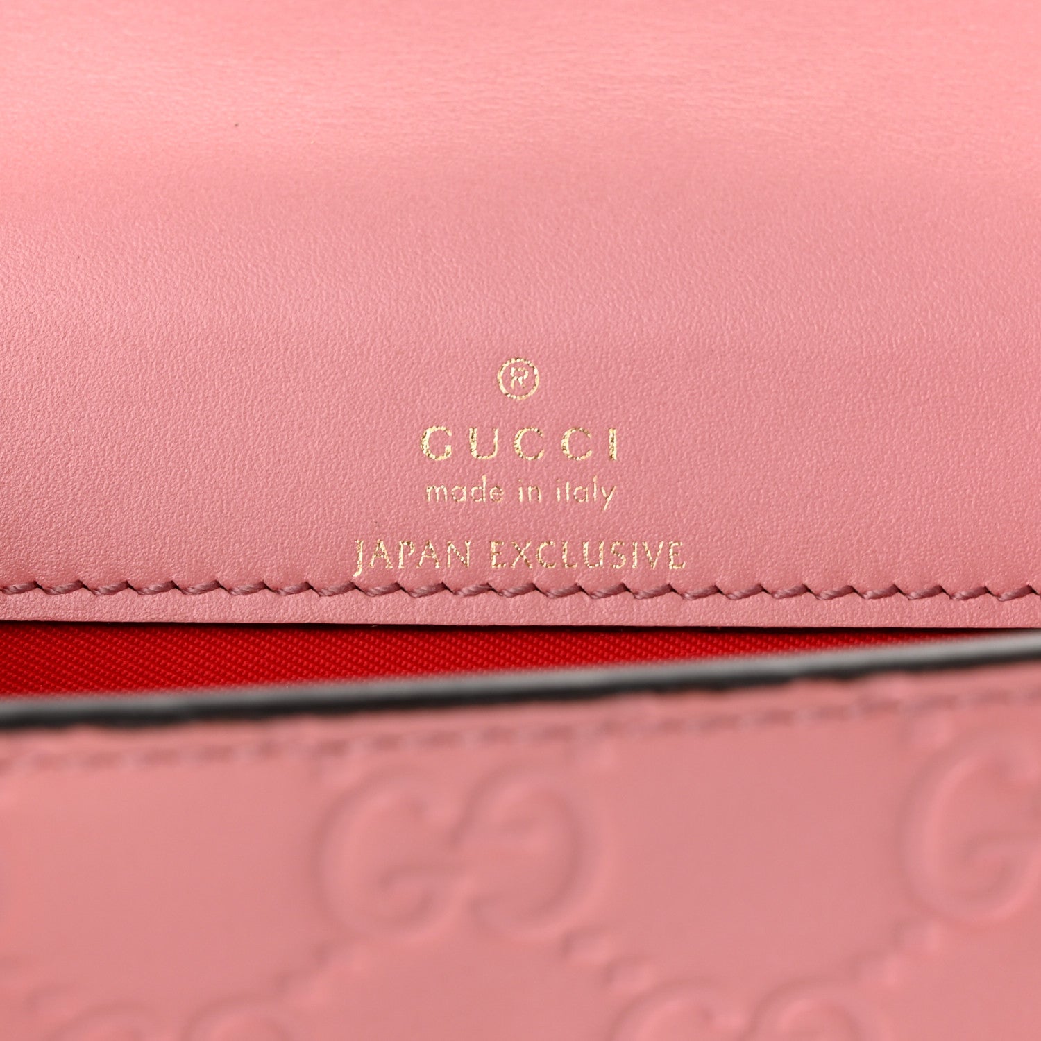 Gucci Guccissima Mini Cherry Chain Bag Rose 6 of 9