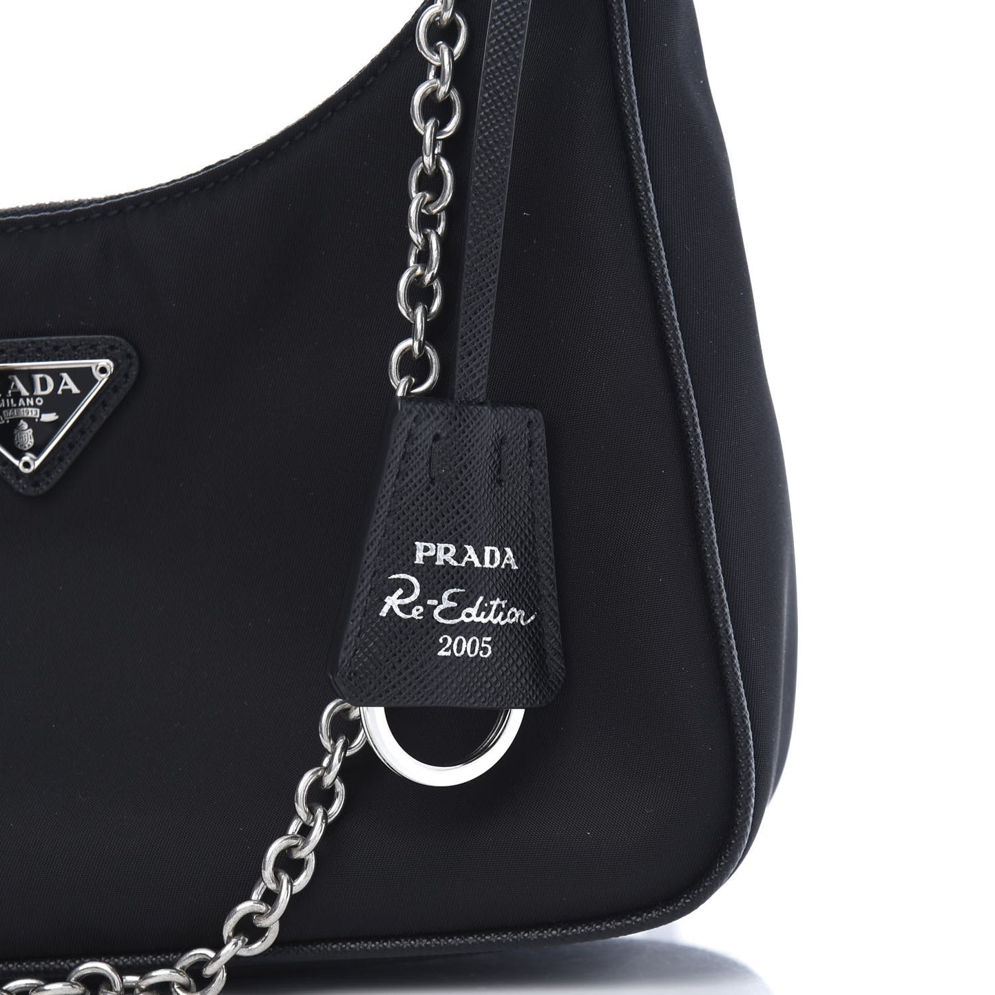 Nylon Re-Edition 2005 Shoulder Bag Black