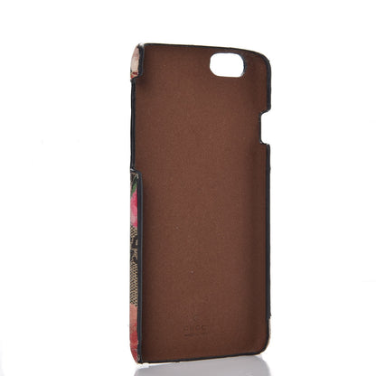 Gucci GG Supreme Monogram Blooms iPhone 6 Case Beige Multicolor Dry Rose 3 of 5