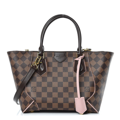 Louis Vuitton Damier Ebene Caissa Tote PM Rose Ballerine 1 of 8