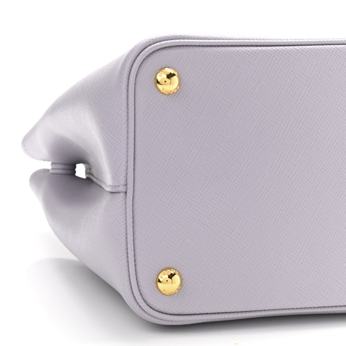 Saffiano Cuir Small Double Bag Glicine
