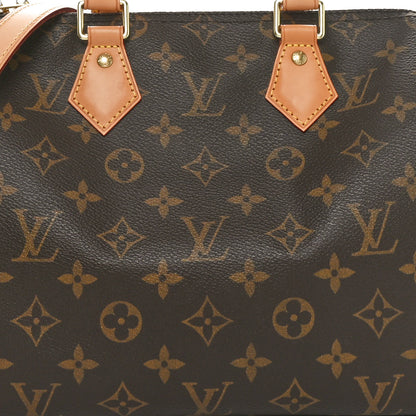 Louis Vuitton Monogram Speedy Bandouliere 25 8 of 10