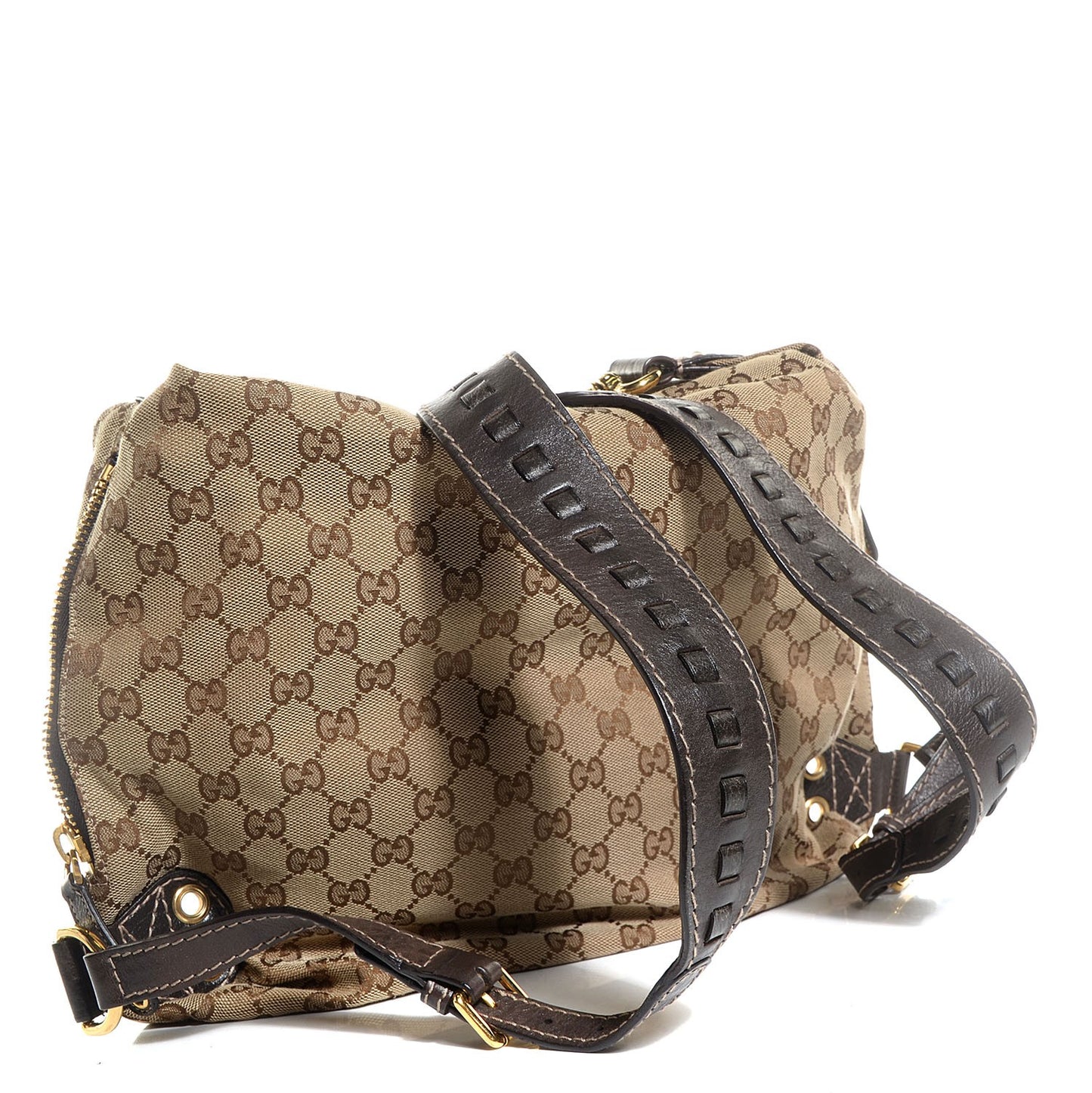 Monogram Medium Darwin Convertible Backpack Brown