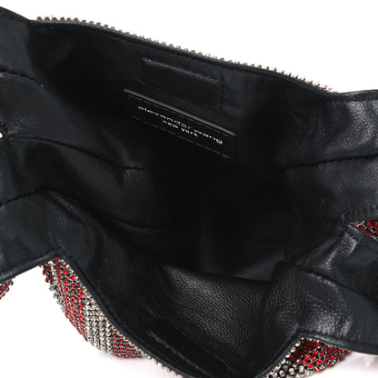 Alexander Wang Crystal Striped Mini Wanglock Shopper Red White Multicolor 4 of 4