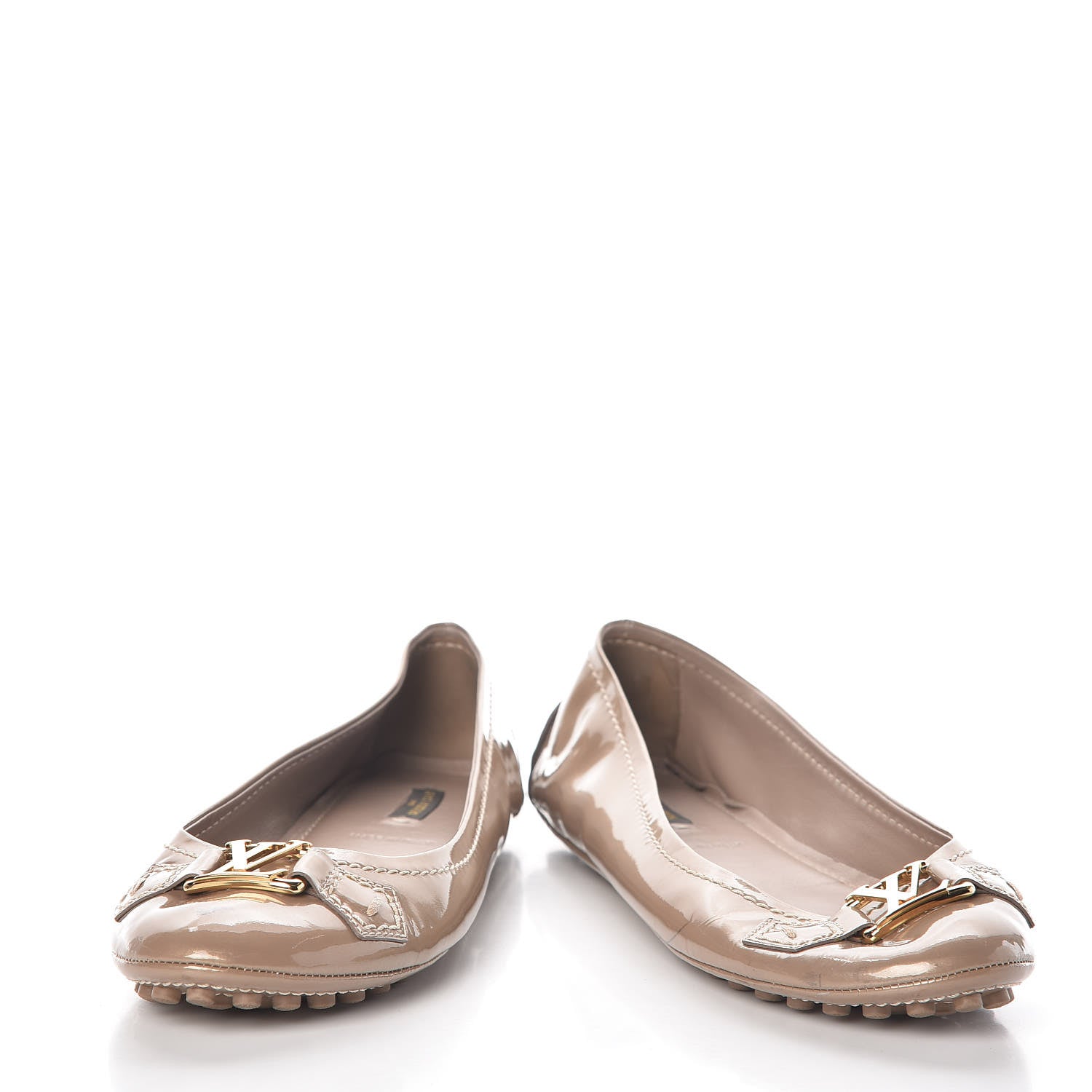 Louis Vuitton Patent Calfskin Oxford Ballerina Flats 36.5 Rose Poudre 6 of 12