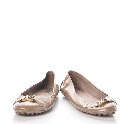 Louis Vuitton Patent Calfskin Oxford Ballerina Flats 36.5 Rose Poudre 6 of 12