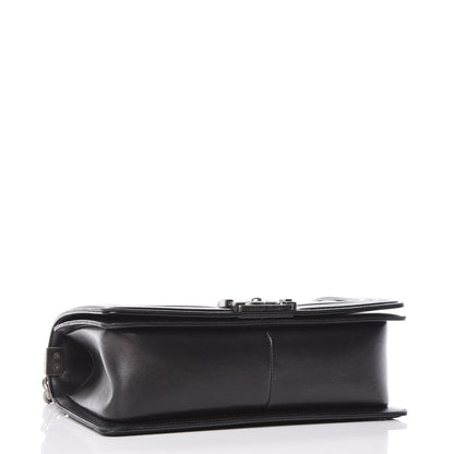 Chanel Lambskin Quilted Medium Boy Flap Black 4 of 12