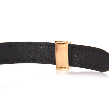 Louis Vuitton Calfskin Box It Bracelet 17 Black 4 of 5