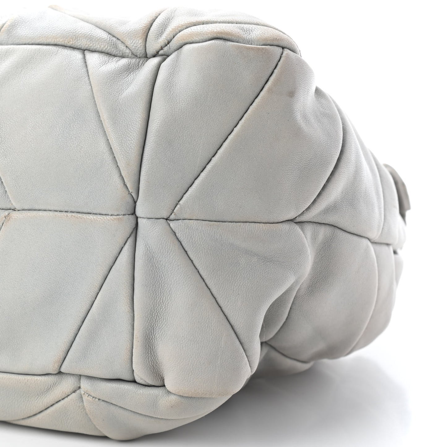 Nappa Chevron Shoulder Bag