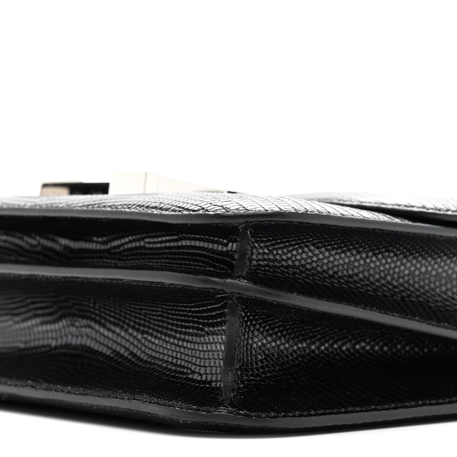 Hermes Lizard Constance 18 Black 11 of 12