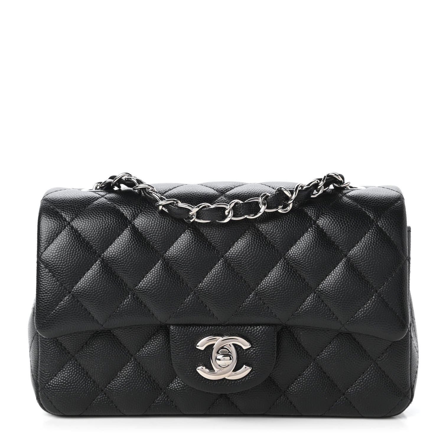 Chanel Caviar Quilted Mini Rectangular Flap Black 1 of 11