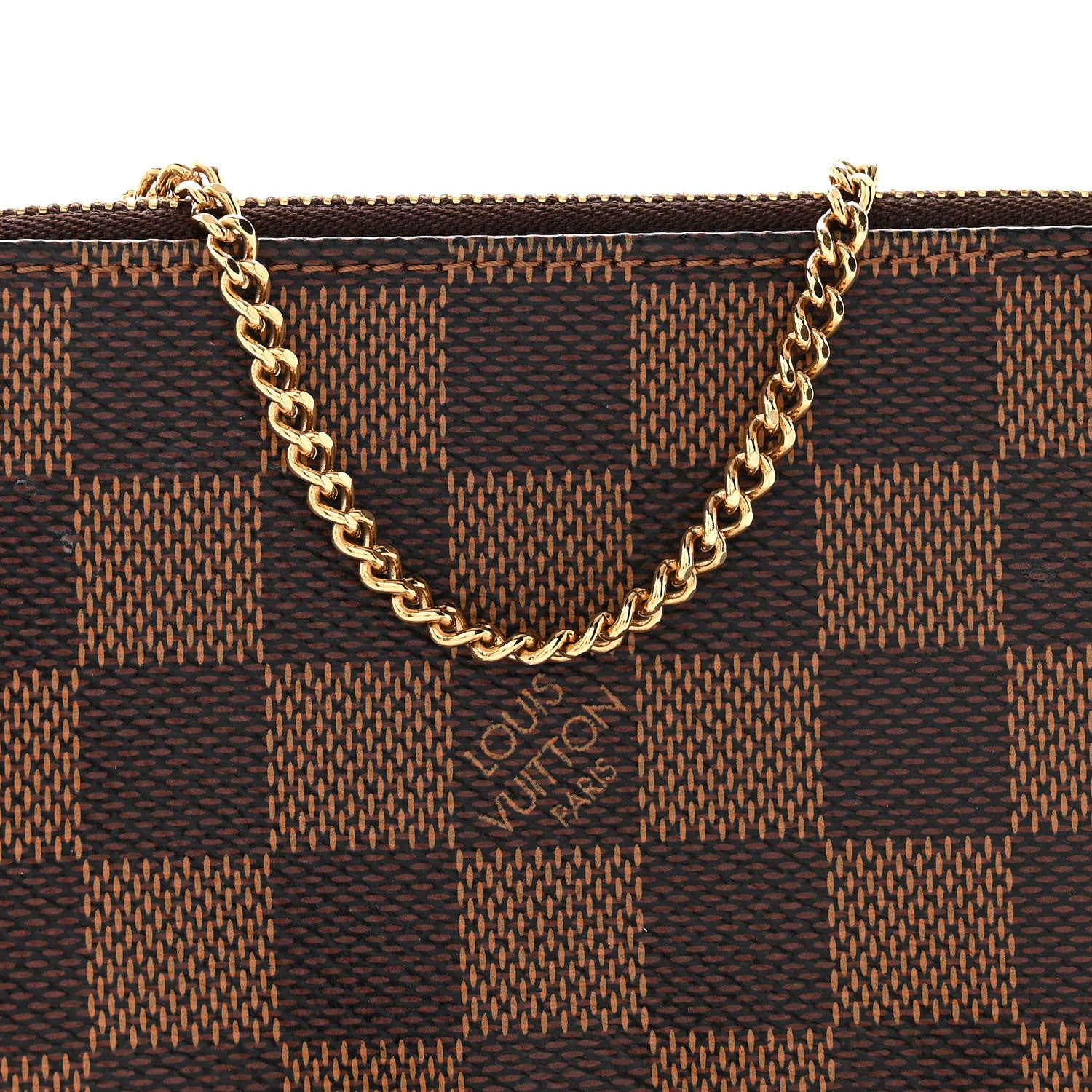 Louis Vuitton Damier Ebene Mini Pochette Accessories 7 of 13