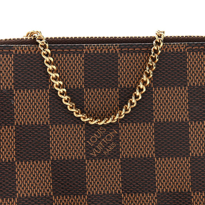 Louis Vuitton Damier Ebene Mini Pochette Accessories 7 of 13