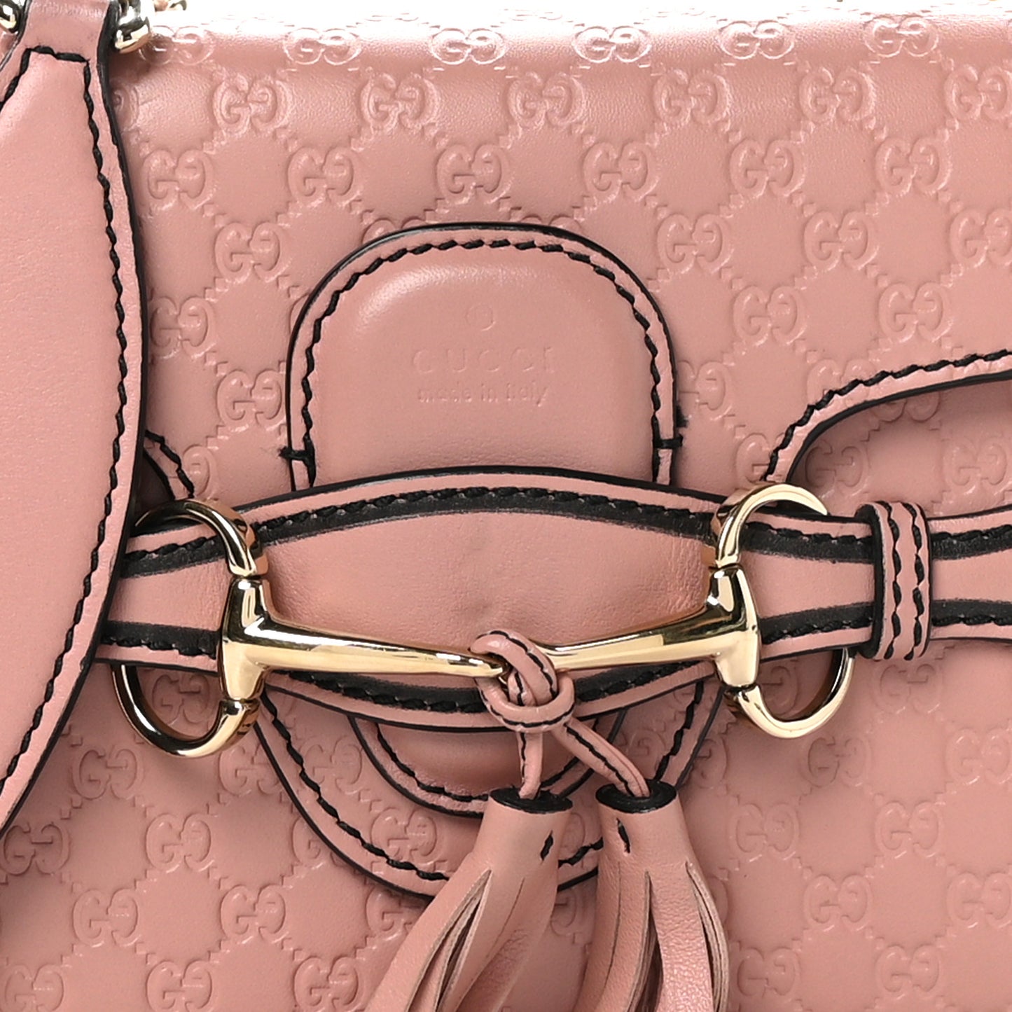 Microguccissima Mini Emily Shoulder Bag Soft Pink