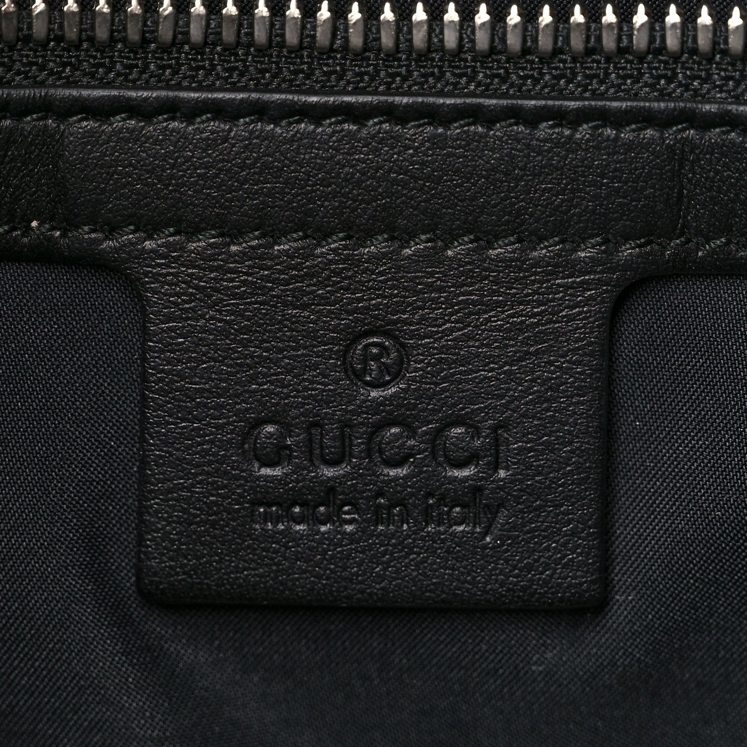 Gucci Calfskin Small GucciGhost Drawstring Backpack Black 7 of 11