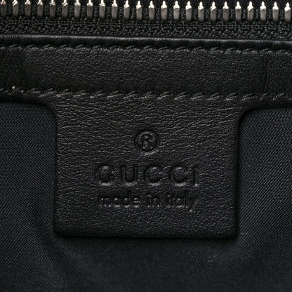 Gucci Calfskin Small GucciGhost Drawstring Backpack Black 7 of 11