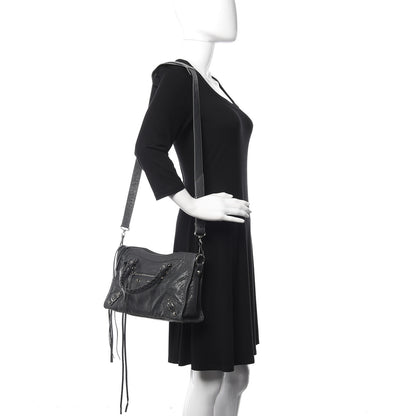 Balenciaga Agneau Classic Silver Hardware S City Gris Fossile 2 of 10