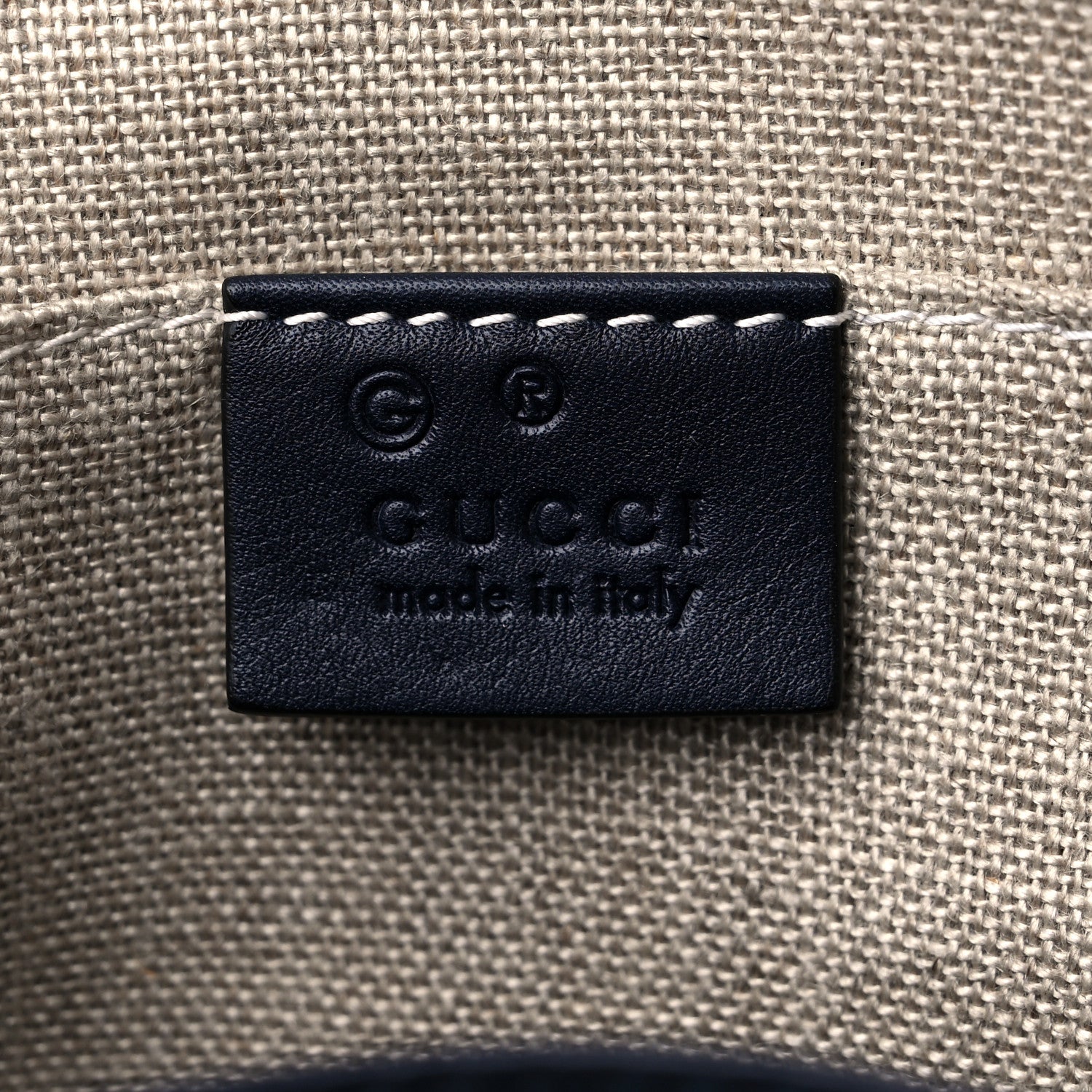 Gucci Soft Microguccissima Mini Bree Messenger Bag Blue 6 of 9