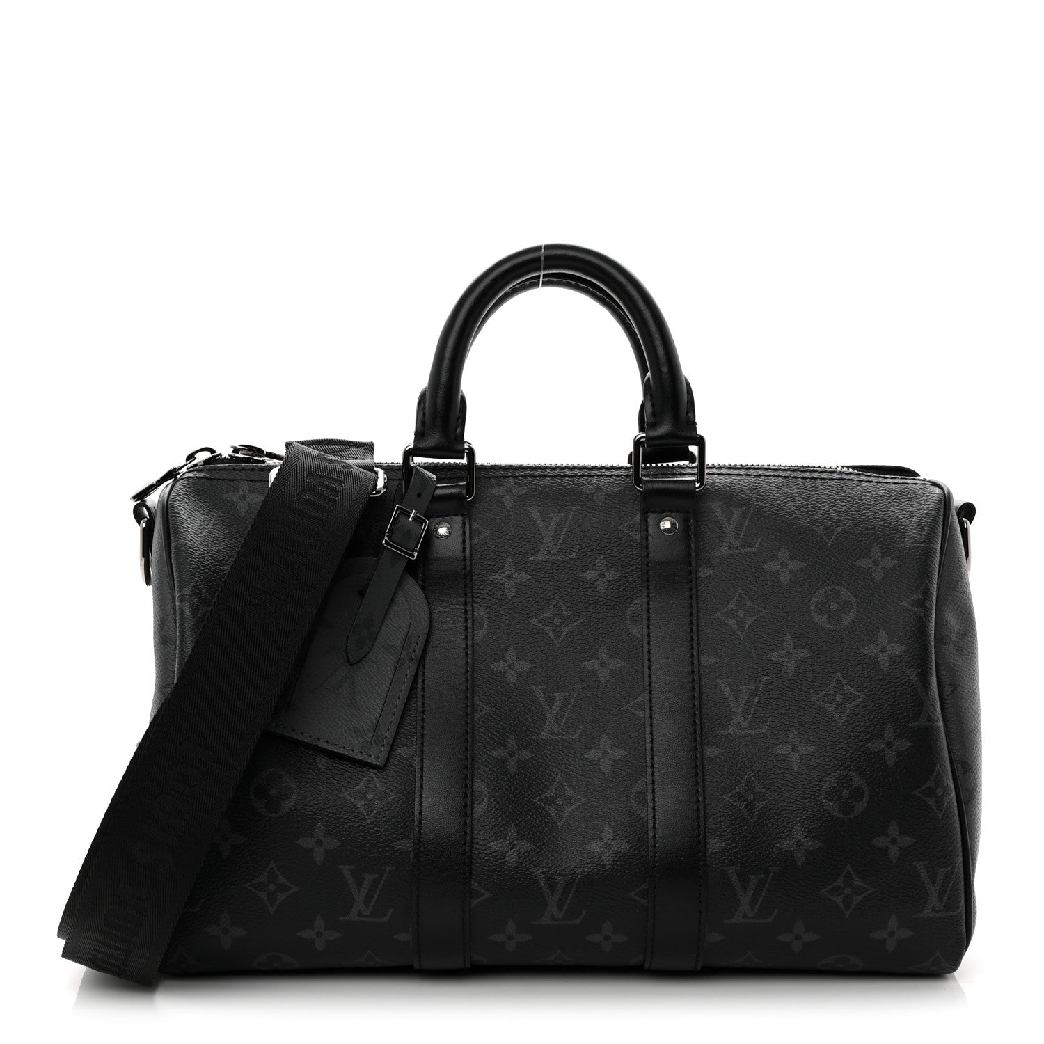 Louis Vuitton Monogram Eclipse Reverse Keepall Bandouliere 35 1 of 10