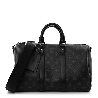 Louis Vuitton Monogram Eclipse Reverse Keepall Bandouliere 35 1 of 10