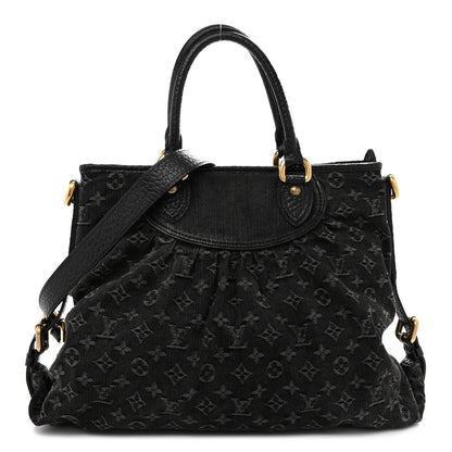 Louis Vuitton Denim Neo Cabby GM Black 2 of 19
