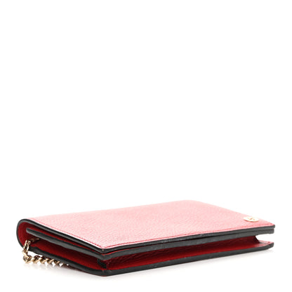 Gucci Dollar Calfskin Medium Betty Chain Wallet Tabasco 4 of 13