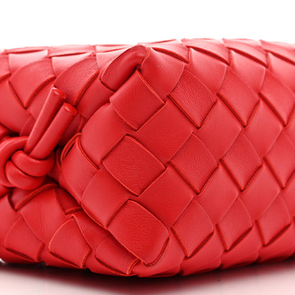 Bottega Veneta Nappa Intrecciato Mini Loop Camera Bag Apple Candy 8 of 9