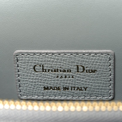 Christian Dior Grained Calfskin Large St. Honore Tote Grey Stone 6 of 9