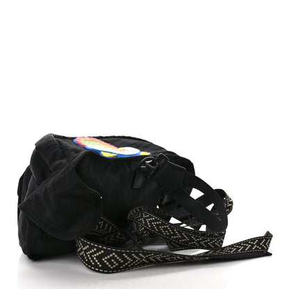 Gucci Nylon 80s Logo Patch Belt Bag Black 3 of 10