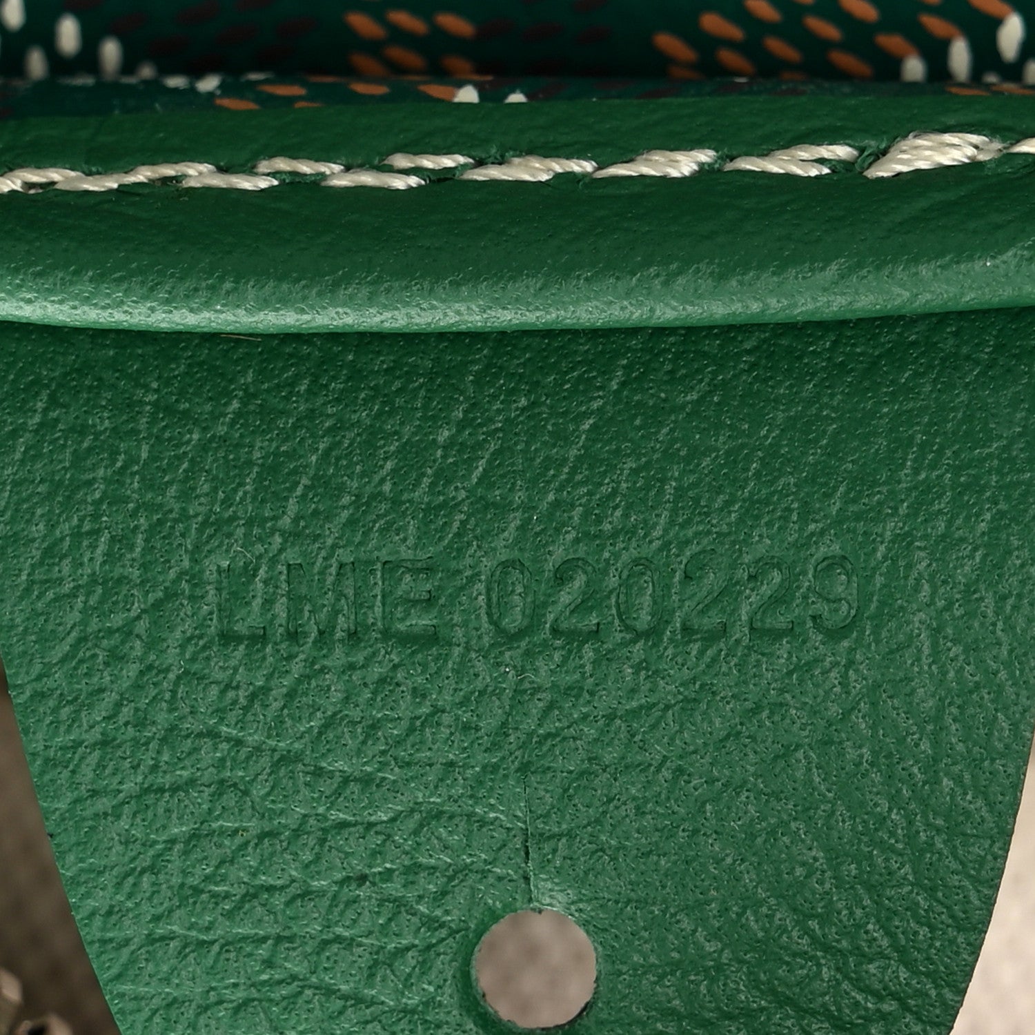 Goyard Goyardine Artois MM Green 7 of 10