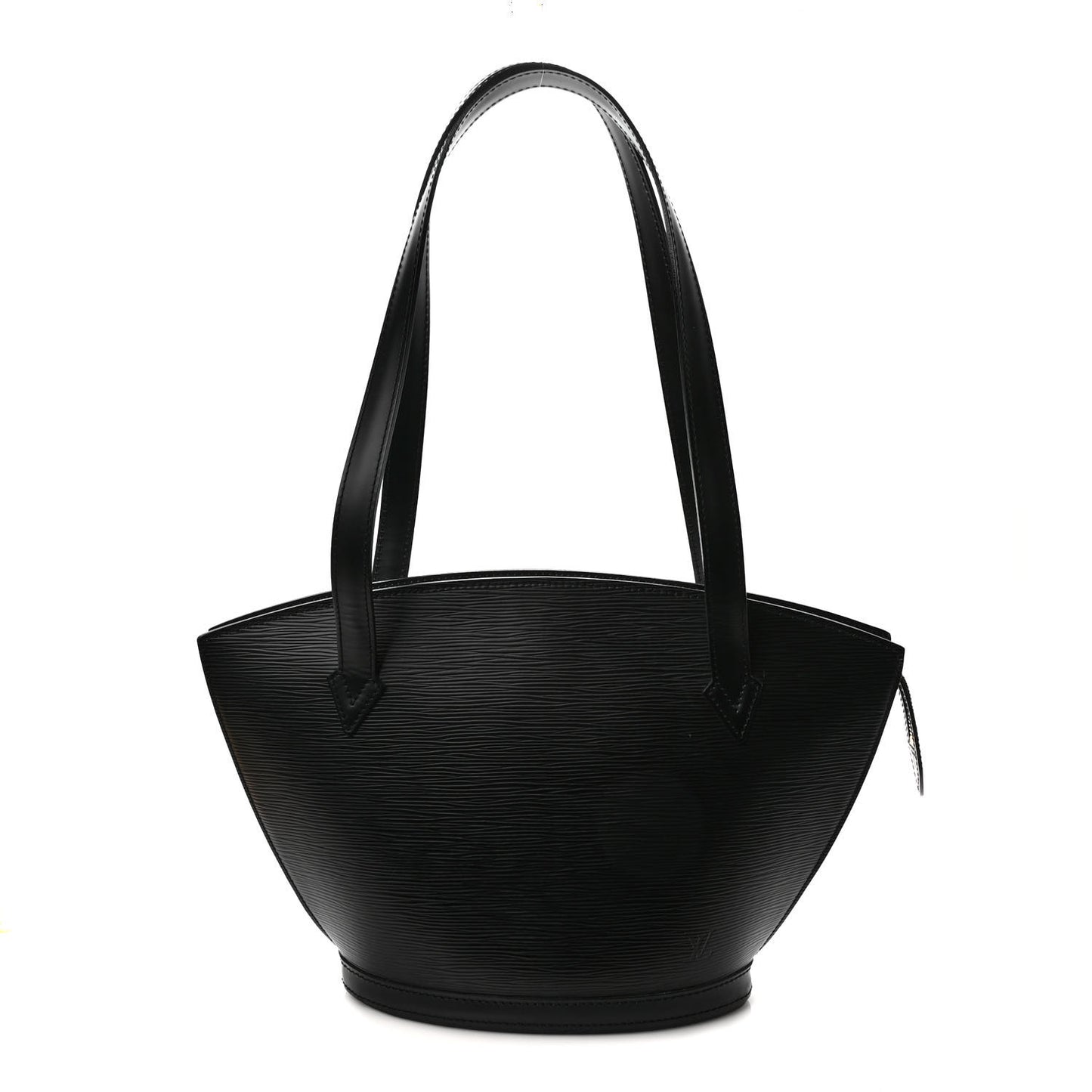 Epi Saint Jacques PM Long Straps Black